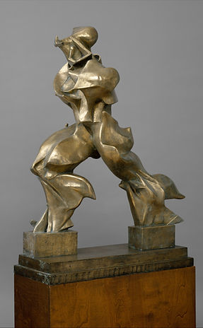 Unique Forms of Continuity in Space by Umberto Boccioni