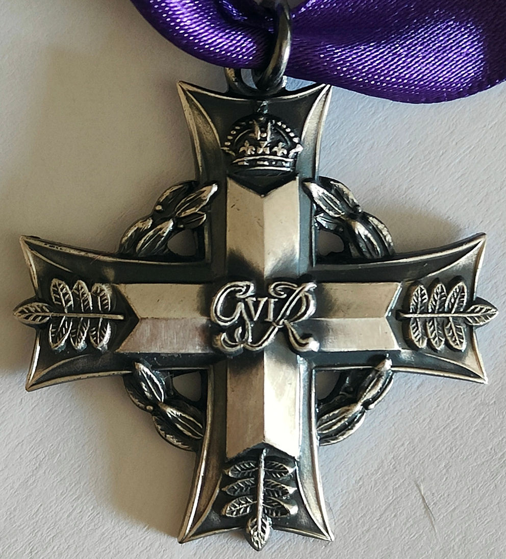 2NZEF Memorial Cross - KiA on the Chakdina