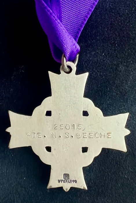 Thumbnail: 2NZEF KiA Crete Memorial Cross and Scroll