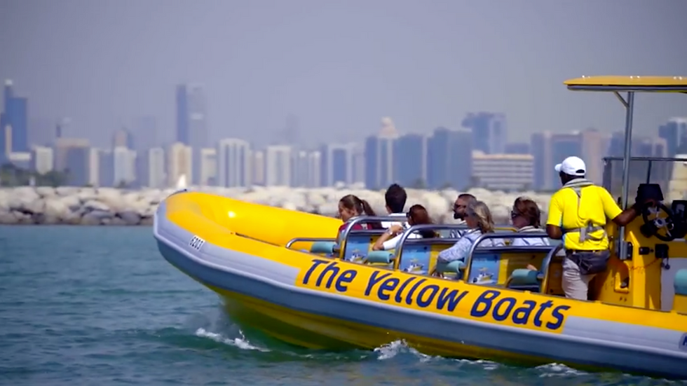 THE YELLOW BOATS
