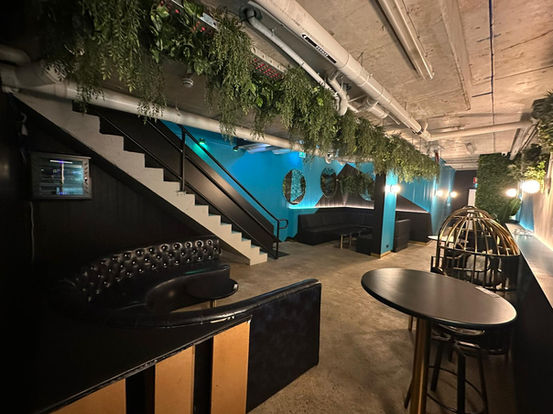Beautiful Lounge Area at Hideout Bar