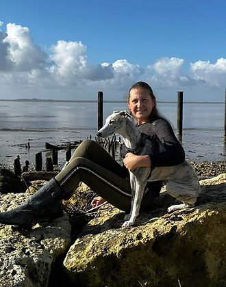 Julie et Tao en bord d'estuaire