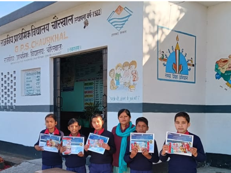 CSF and MICWS Honour National Level Winners at GPS Chaunrkhal