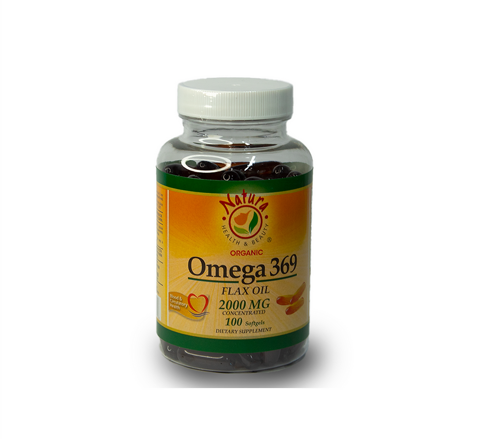Natura Omega 369 100 Capsulas Flax Oil