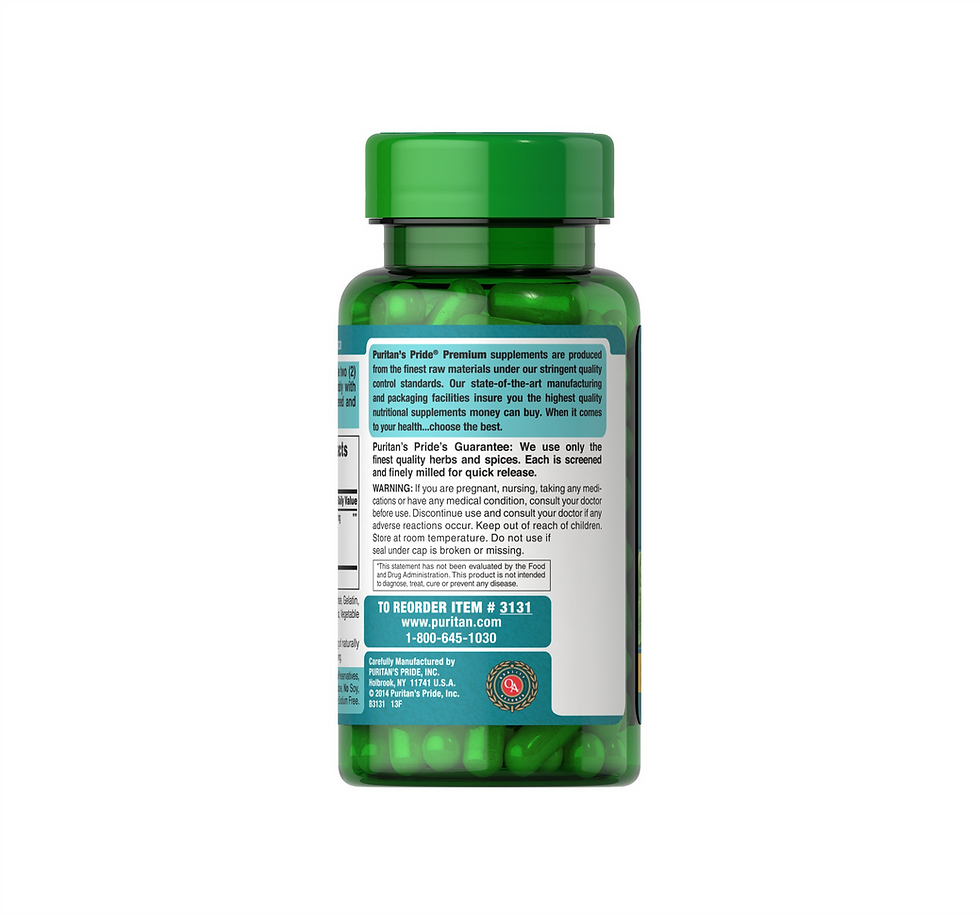 Miniatura: Puritan's Pride Green Tea 315mg 100 Capsules