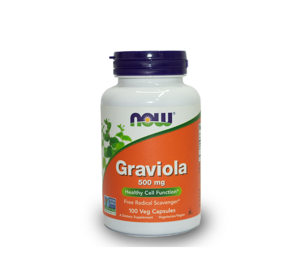 Now Graviola 500mg 100 Veg Capsules