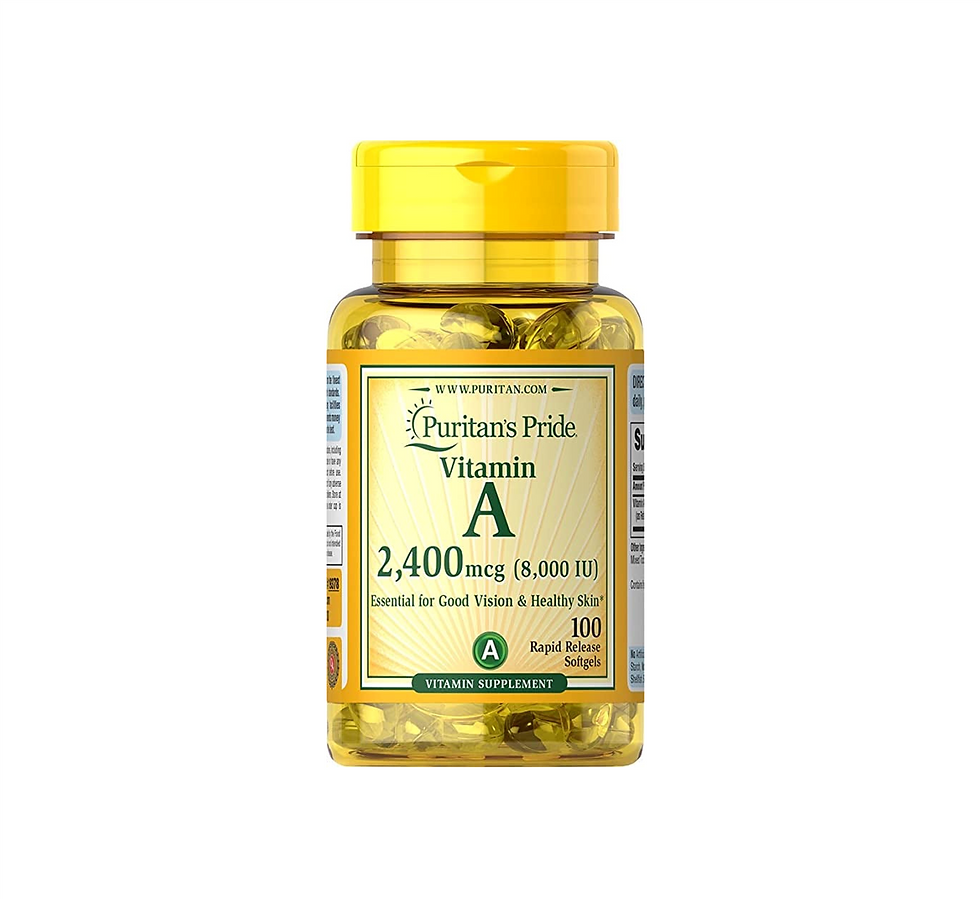 Puritan´s Pride Vit. A 8000 IU 100 Softgels