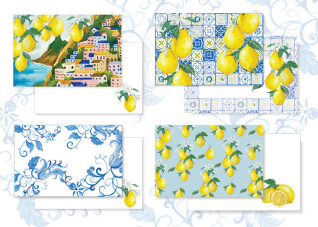 Celebrazione : Amalfi Coast themed gifting & Invite