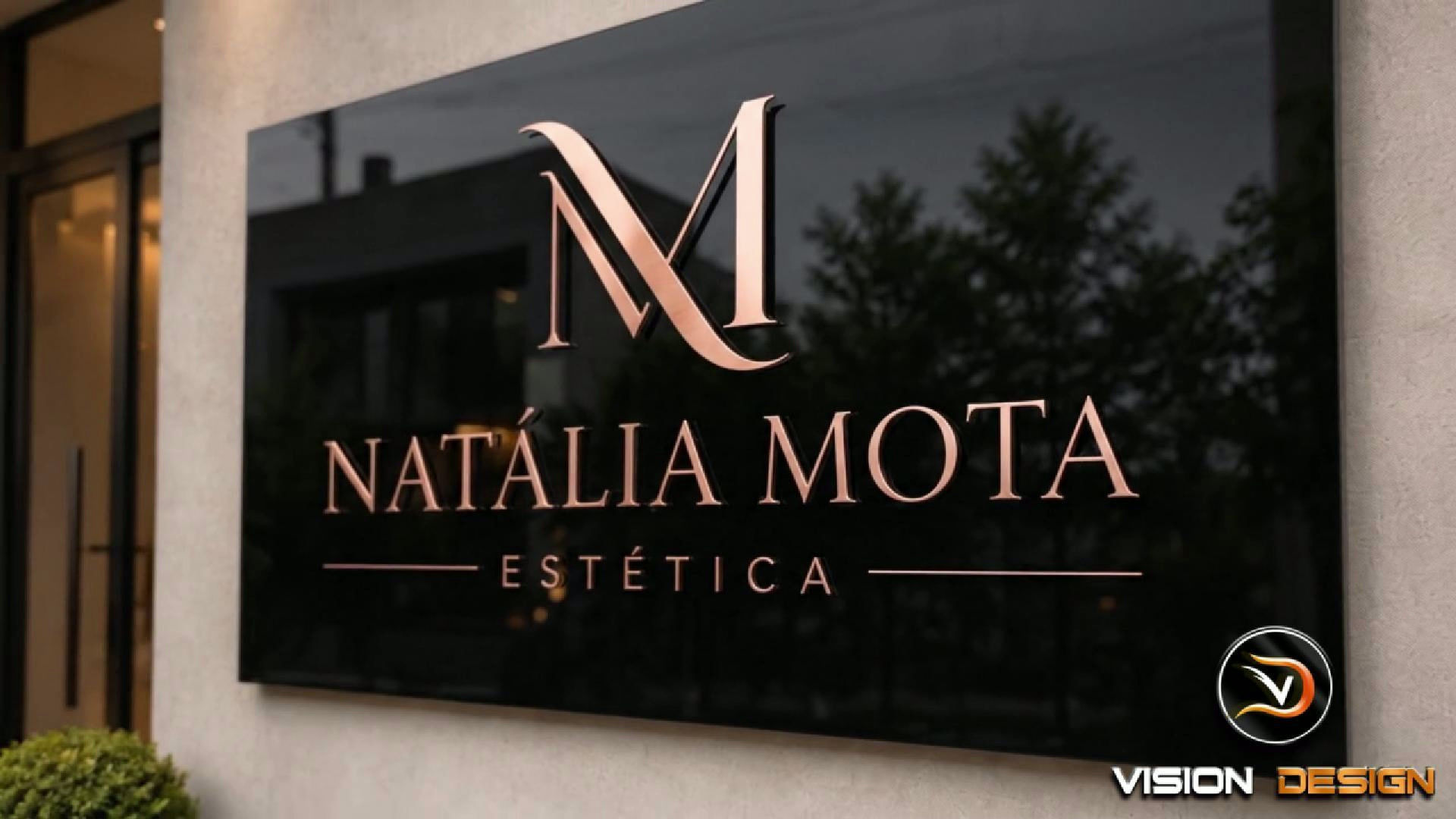 kit Logotipo Profissional + Placa PVC LUXO