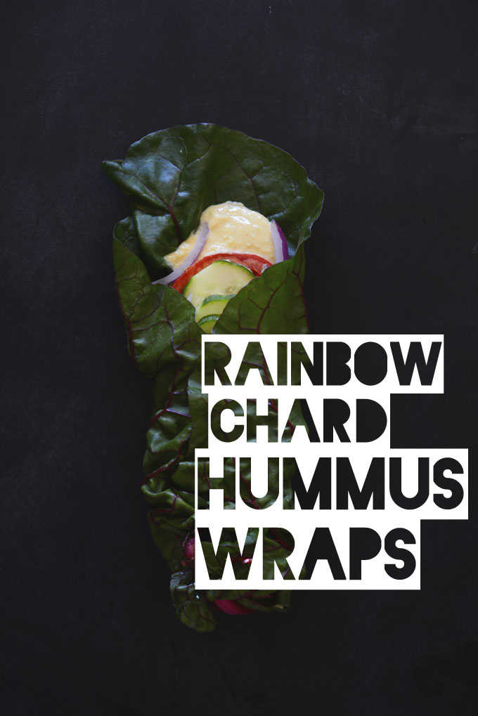 Rainbow-Chard-Hummus-Wraps