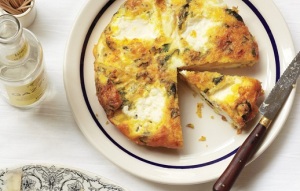 Garlic Scape Frittata
