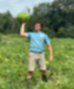 A watermelon worth showing off!