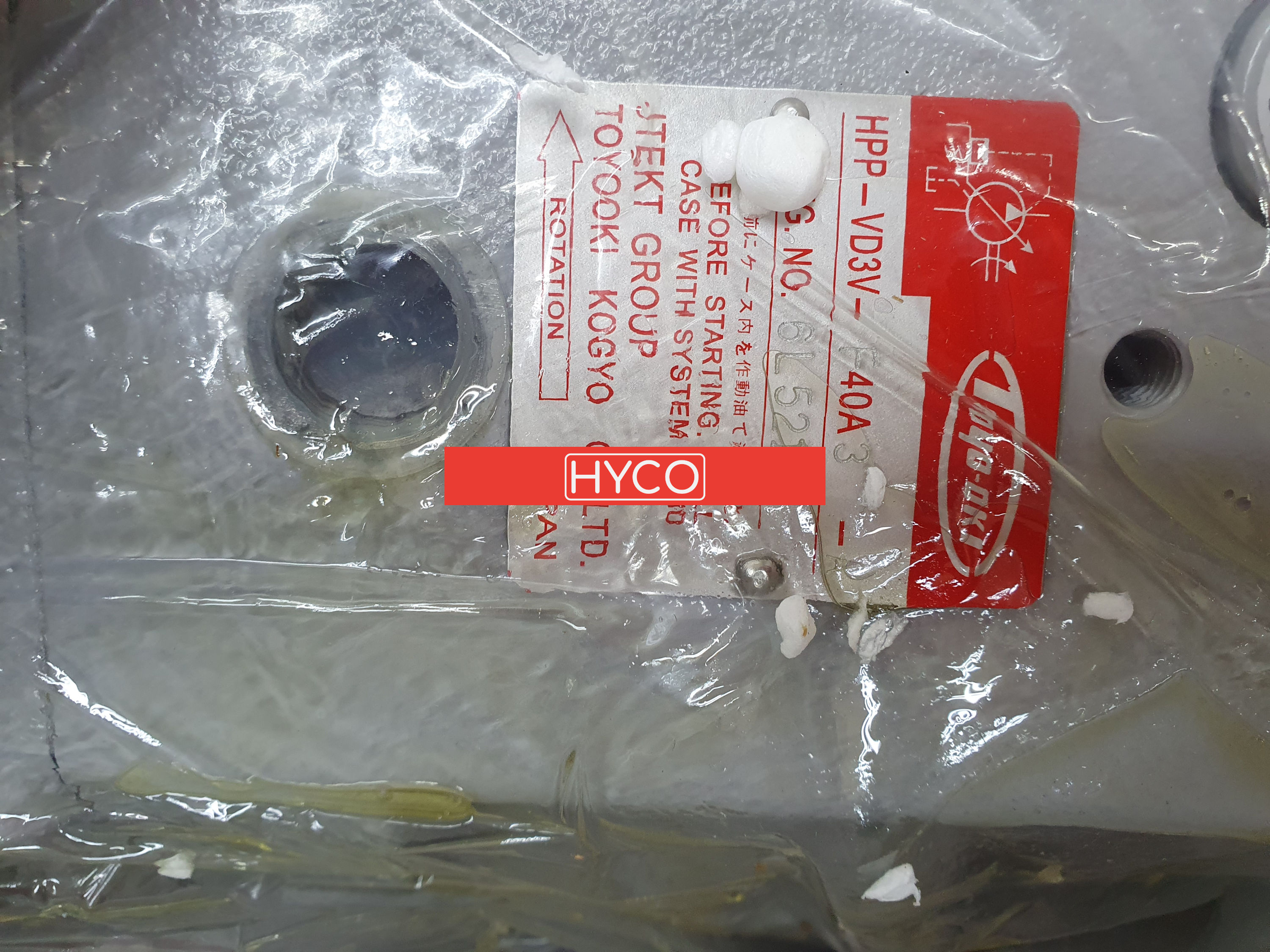 TOYOOKI KOGYO CO LTD HPP-VD3V-F40A-3A