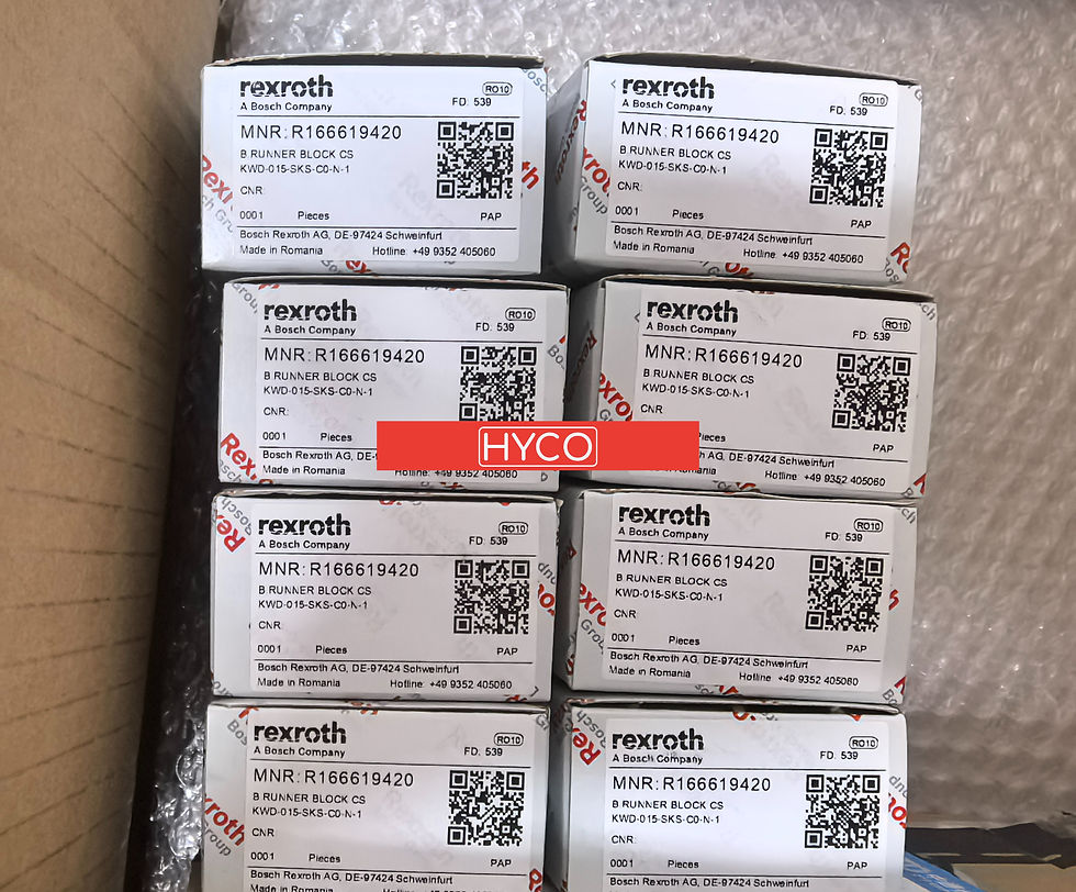 REXORTH R166619420 B RUNNER BLOCK CS KWD-015-SKS-C0-N-1