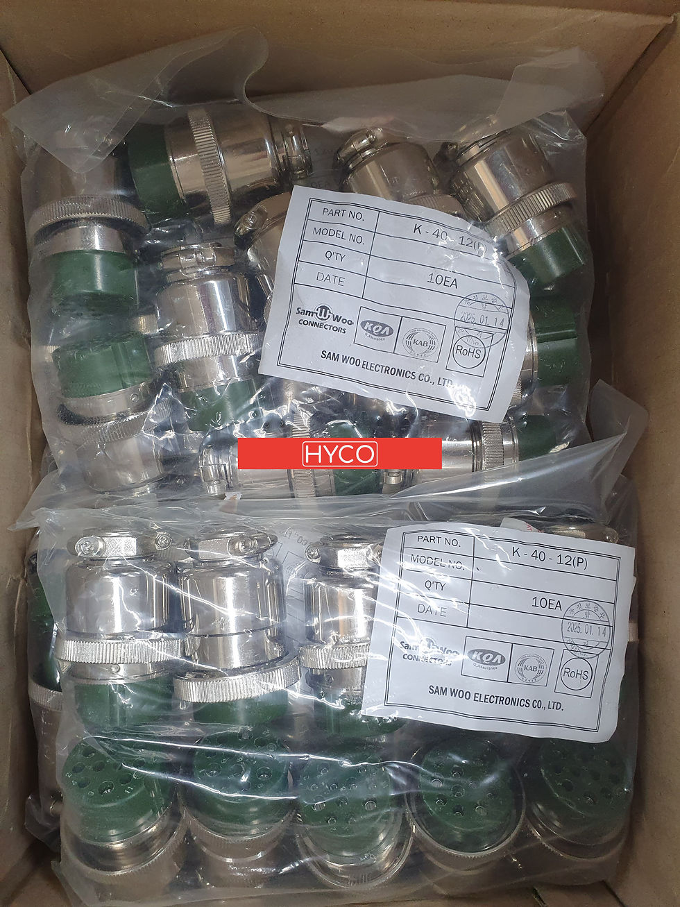 Thumbnail: SCK-40-12 SAMWOO ELECTRONICS CONNECTOR