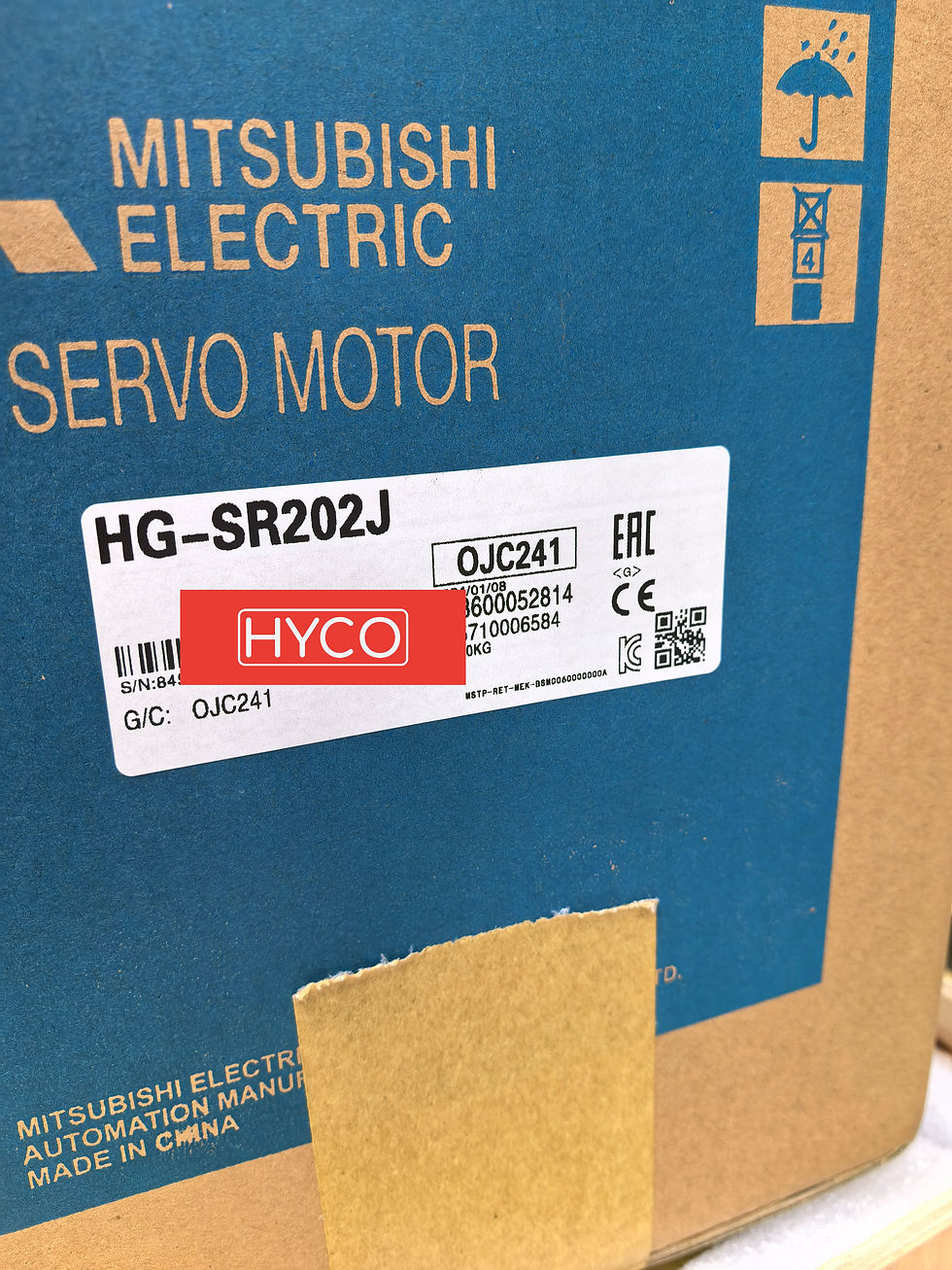 MITSUBISHI SERVO MOTOR HG-SR202J