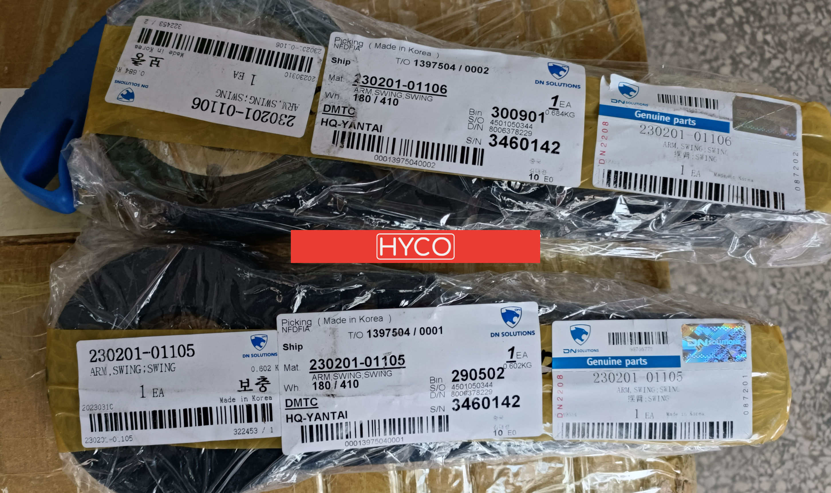 DN SOLUTIONS ARM SWING 230201-01106