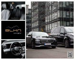 Luxury Mercedes E-Class 2022 for private transfers in Croatia and the Balkans.
