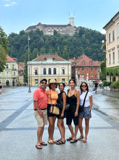 Ljubljana Castle & Historic architecture - explored on private Balkan itinerary