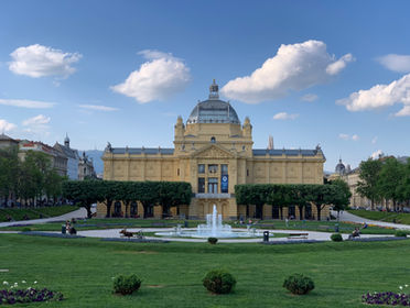 The Art Pavilion in Zagreb, a must-visit cultural landmark on luxury private tours in Croatia.