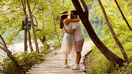 Cascading waterfalls at Plitvice Lakes, part of a luxury Croatia travel itinerary.