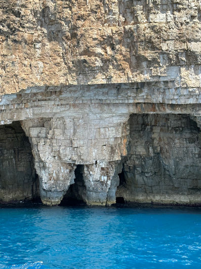Hidden cove in the Paklinski Islands, part of a private tour package in Balkans.