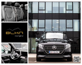 Mercedes V-Class Avantgarde 2024 and professional English-speaking driver for private tours