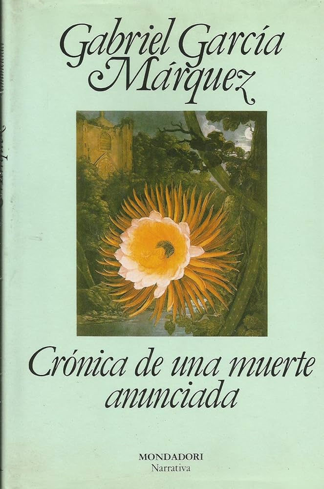 El arte de la tapa de Cronica de una muerte anunciada