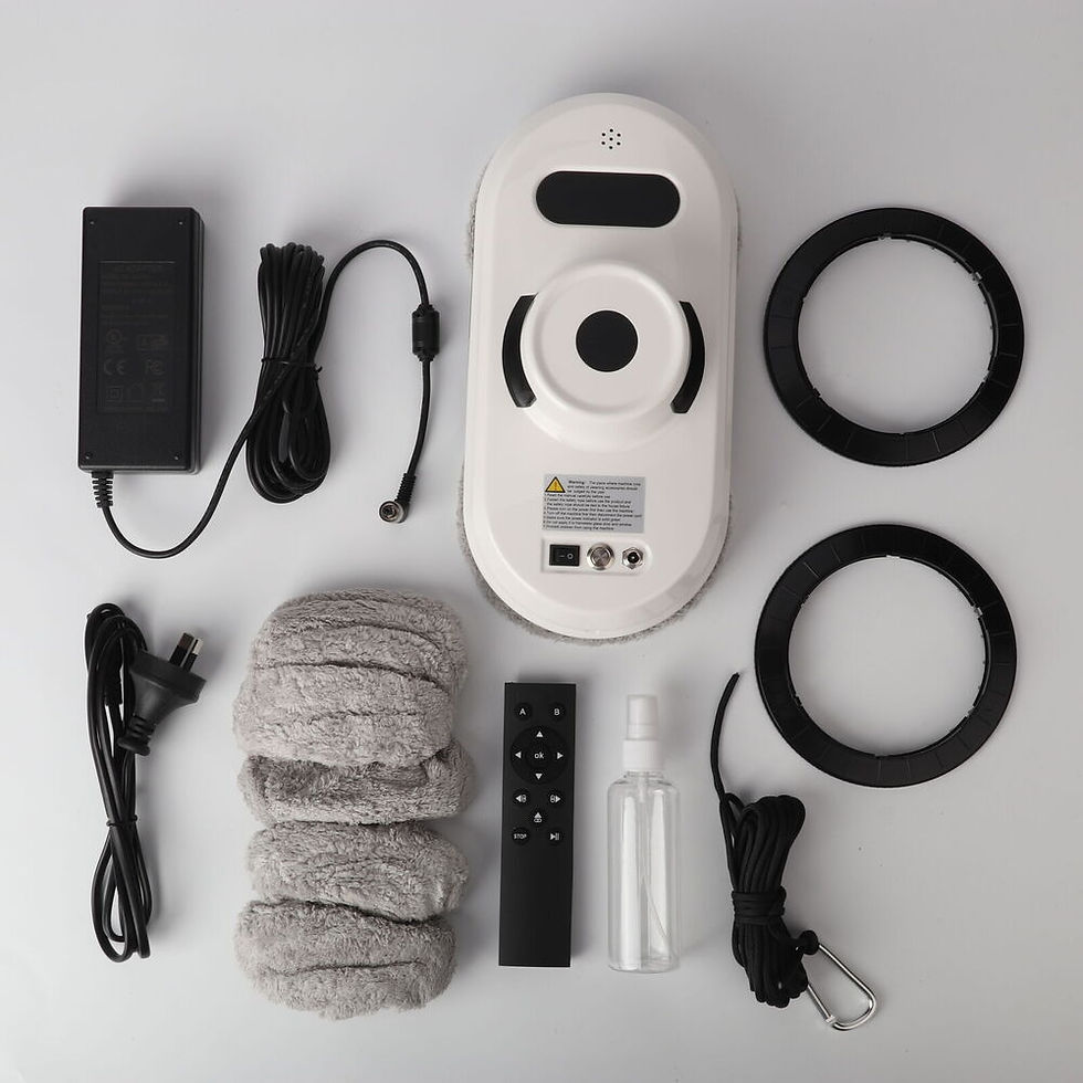Thumbnail: Smart Home Window Cleaner Cleaning Robot Wash Electric Window Remote Control New