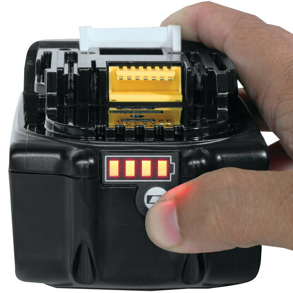 Thumbnail:  2 Pack Genuine Makita 18v 6.0ah Lithium-ion Battery With Gauge Brand New BL1860