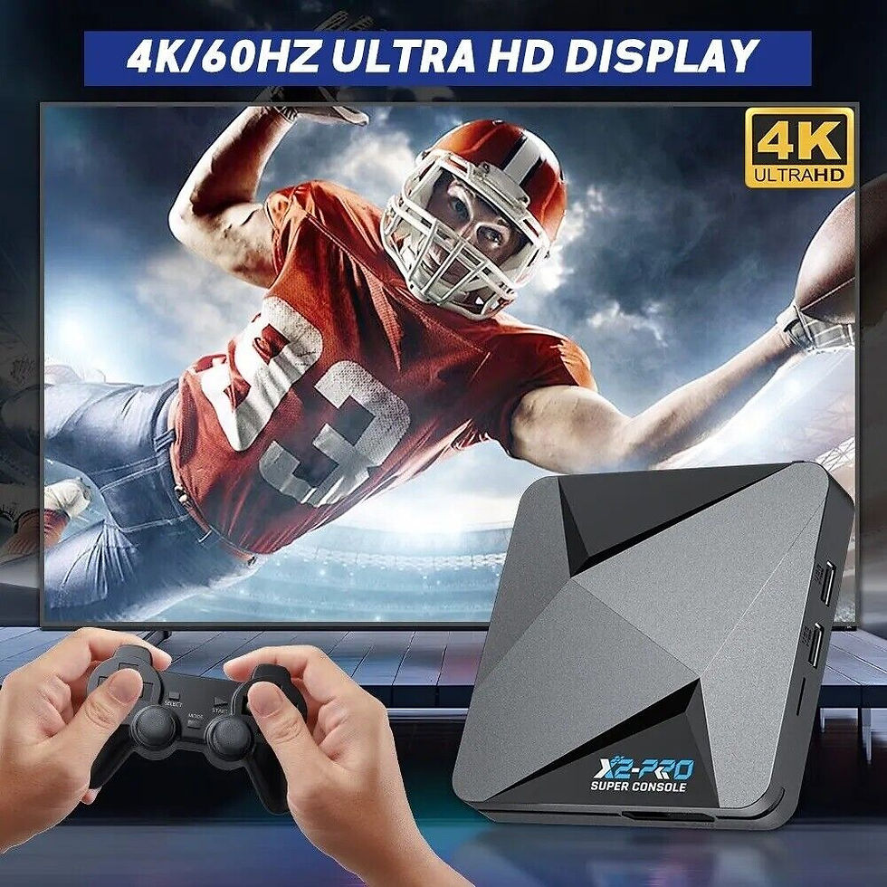 Thumbnail:  Super X2 Pro Classic Game Retro Video Game Console Android TV X2-PRO 256GB