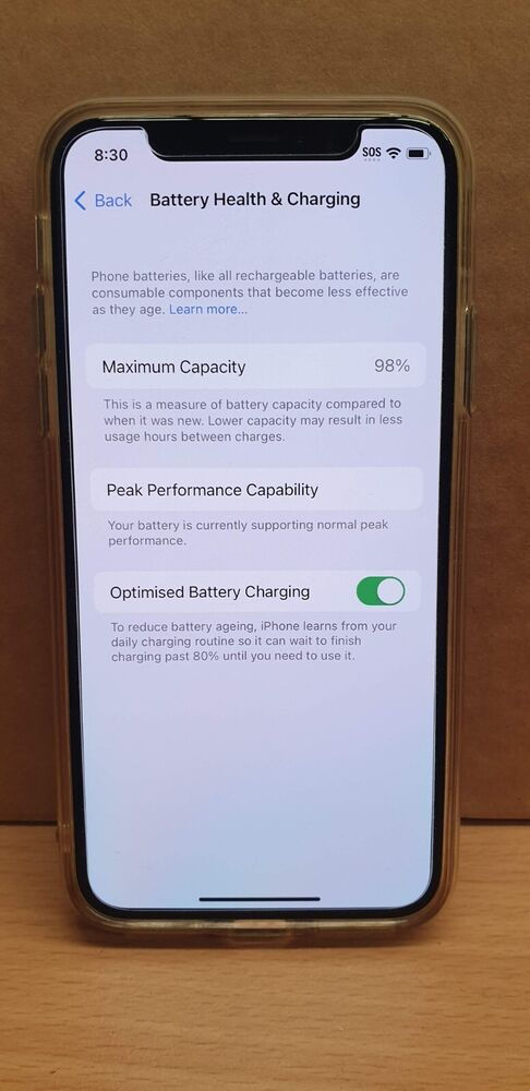 Thumbnail:  Apple iPhone X | 64GB | Model -  MQA52X/A | Grey (Unlocked) | Phone only {1}