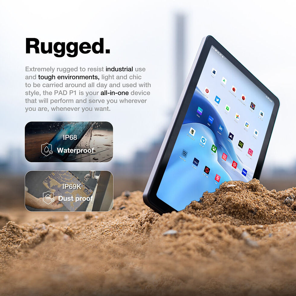 Thumbnail:  AGM PAD P1 Waterproof Gaming Tablet Android 13 8GB+256GB 10.36 inch FHD+ Displa