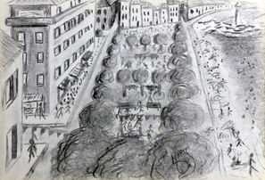 art - dessin - fusain - Marie Donin