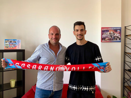 LEO SHOES CASARANO, ARRIVA GIANLUCA IACCARINO PER UN TRIO DI CENTRALI DA URLO!