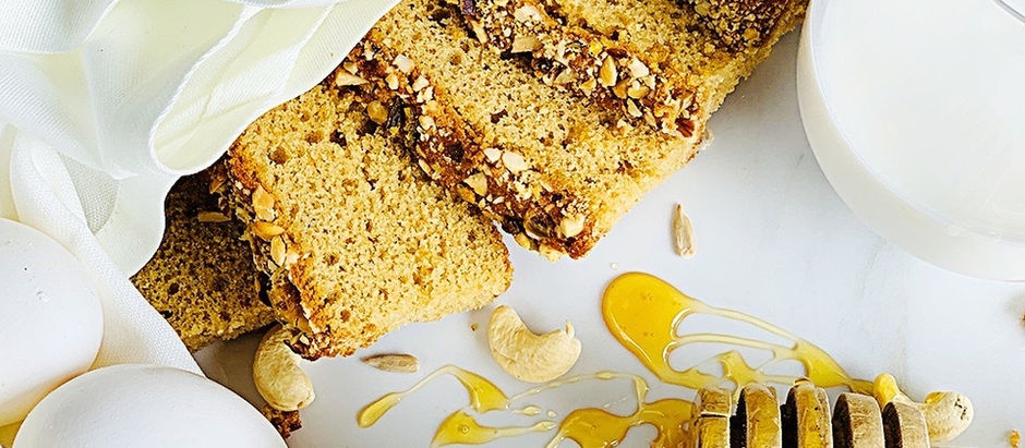 Healthy tea time cake