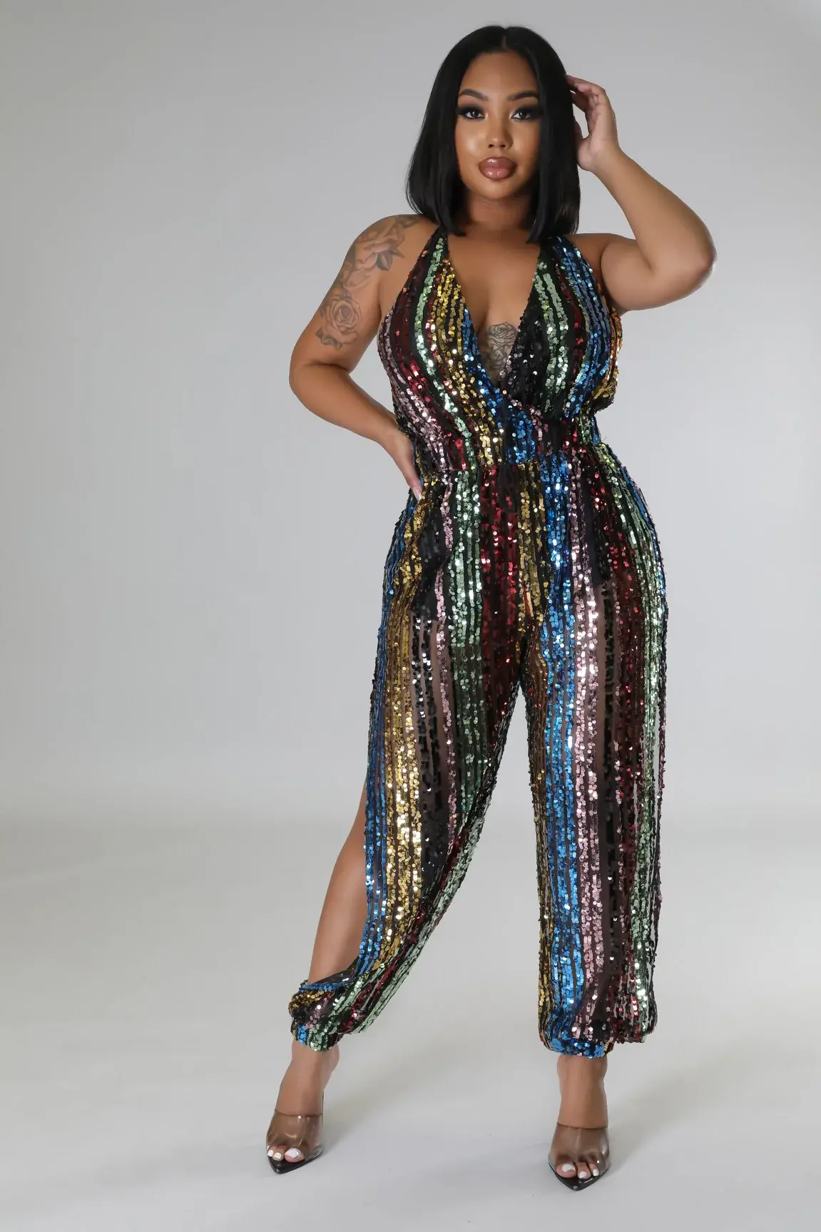 After Dark Sparkle Jumpsuit