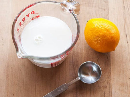 Home-made buttermilk