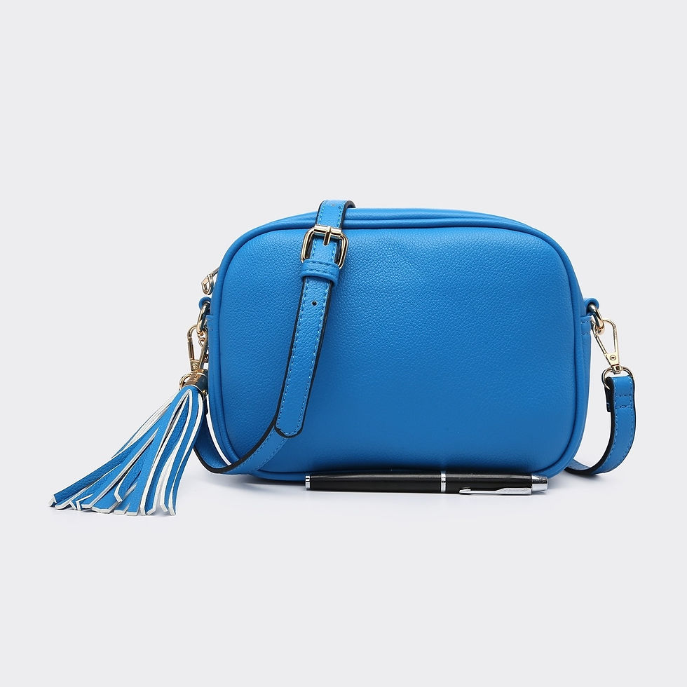 Thumbnail: The HELENA Back Zip Crossbody Bag