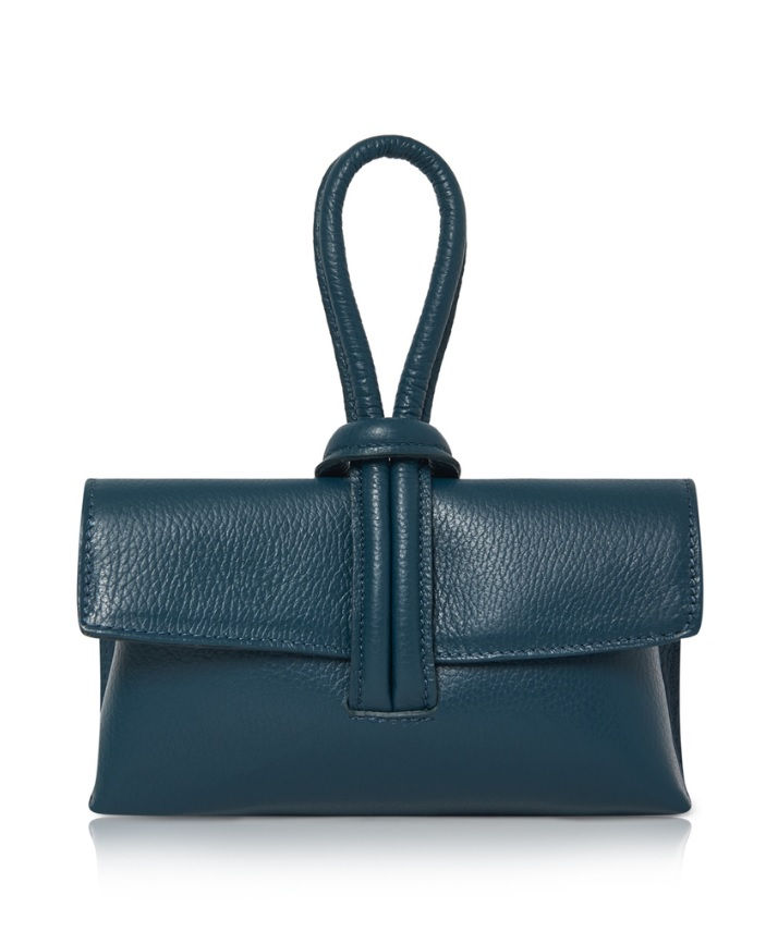 Thumbnail: The MILANO Italian Leather Loop Handle Crossbody Bag