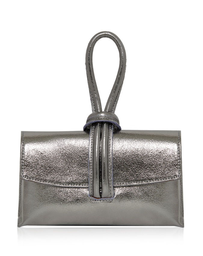 Thumbnail: The MILANO Italian Leather Loop Handle Crossbody Bag