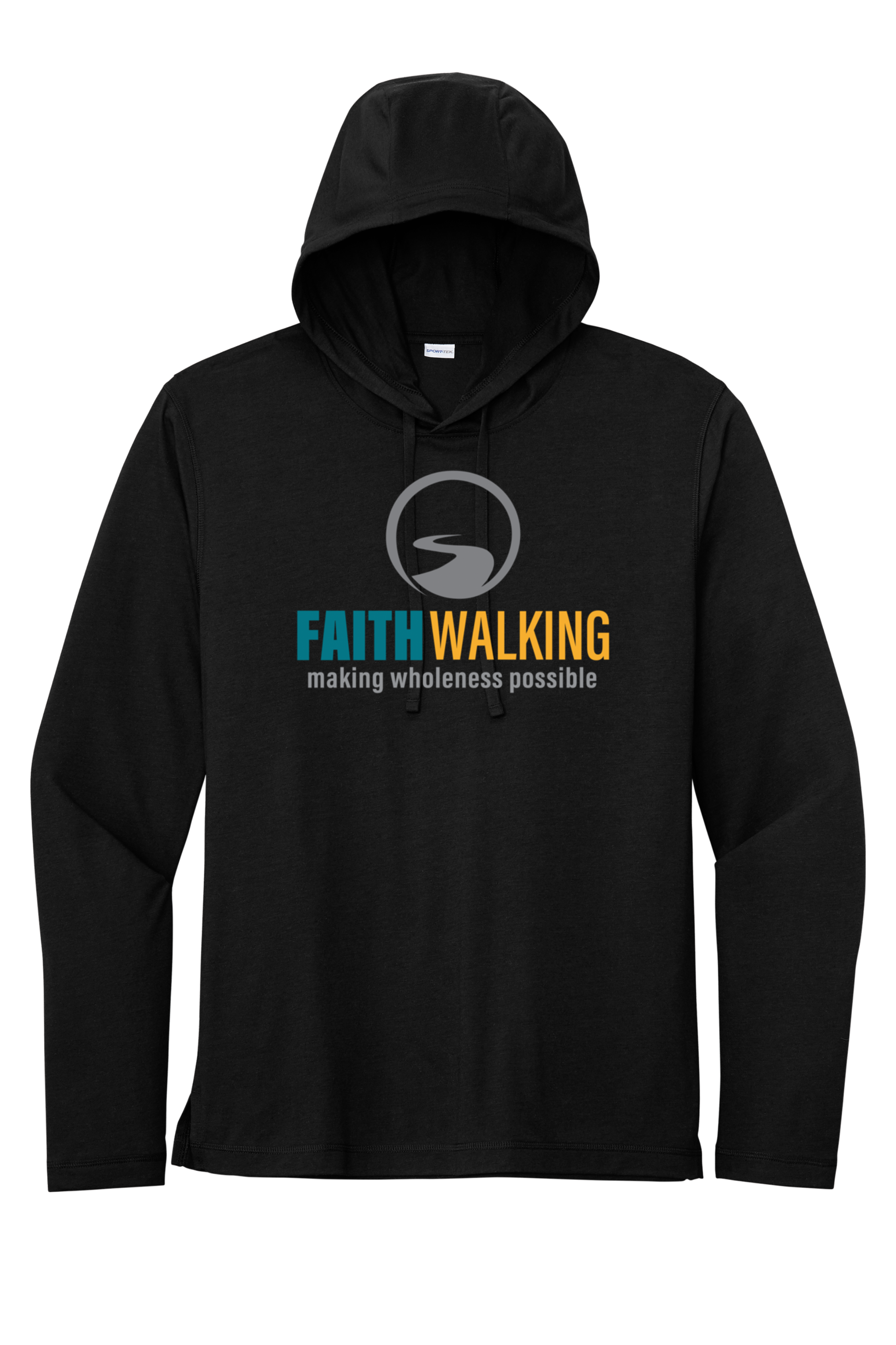 Faithwalking Tri-Blend Wicking Hoodie