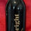 Thumbnail: Merry and Bright Etched Wine Bottle