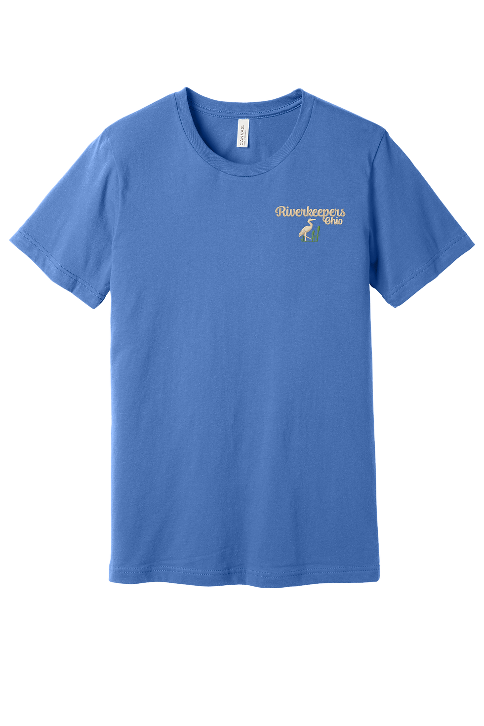 Thumbnail: RiverKeepers Crew Neck Tee - Airlume Cotton Blend (soft and comfy)