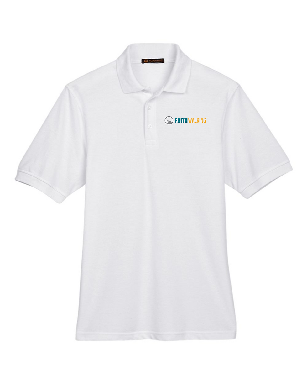Thumbnail: Faithwalking Men's Cotton/Poly Blend Polo