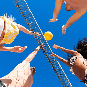 Beach Volleyball Game