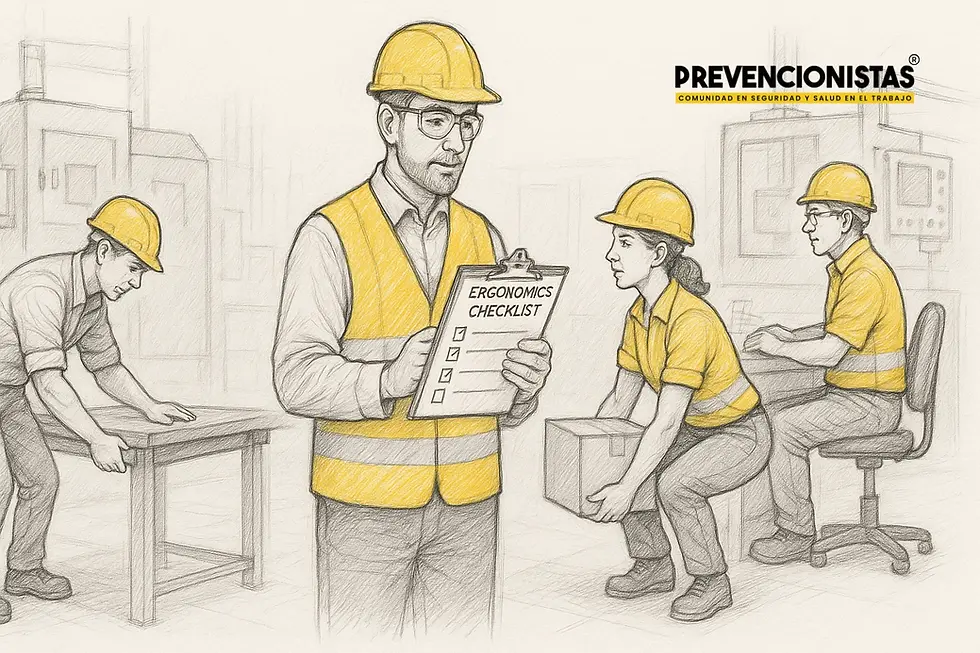 Puntos de Comprobación Ergonómica de la OIT