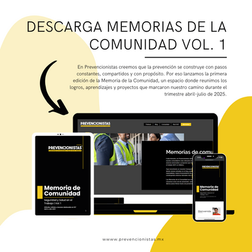 Memoria de la comunidad prevencionistas