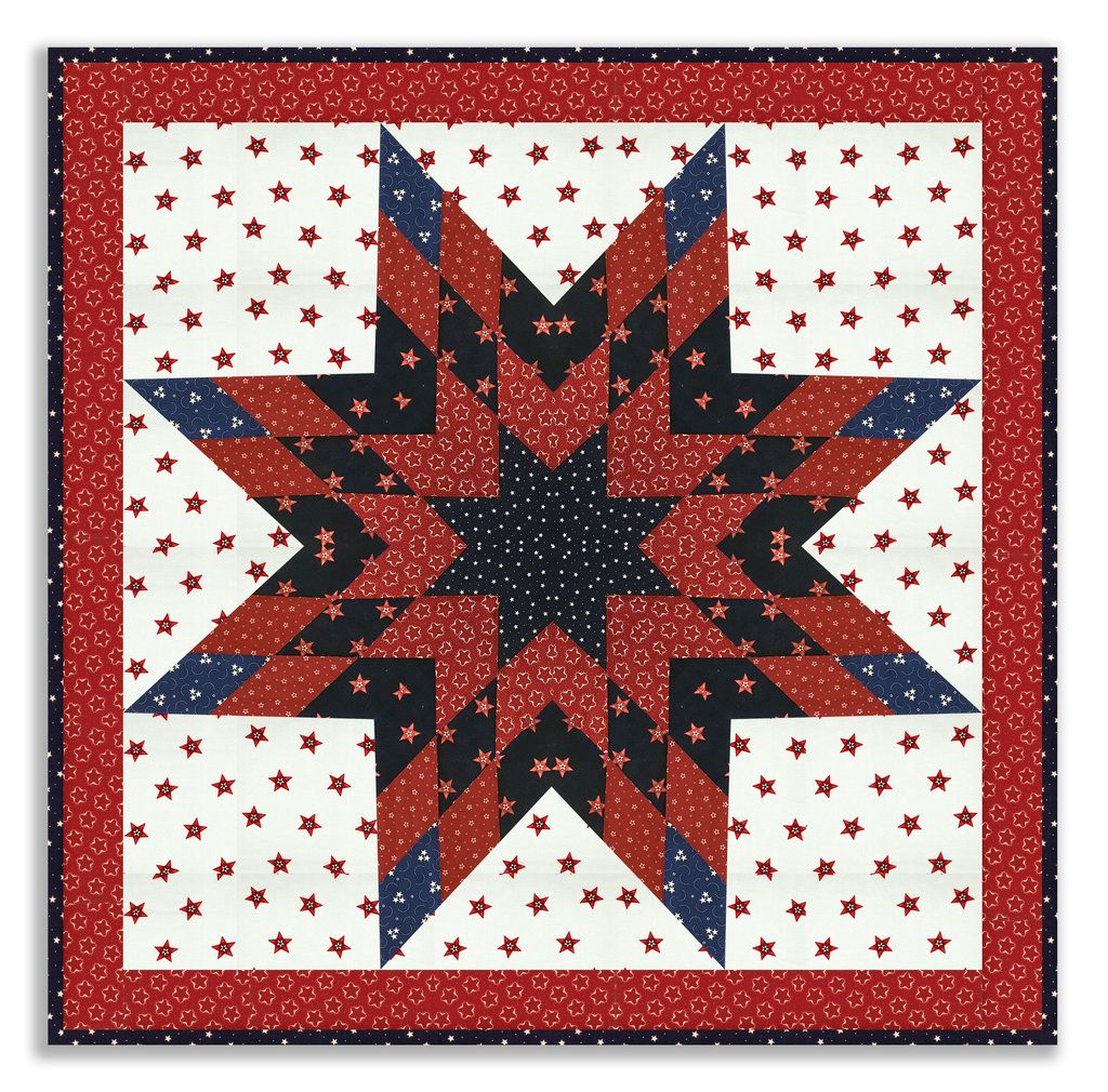 Moda Stars Stripes Quilting Kit