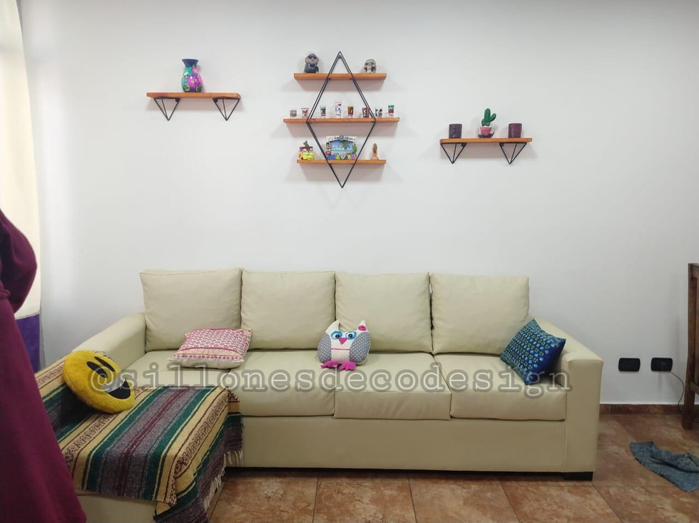 Sillón Cubo 4 Cuerpos con Camastro